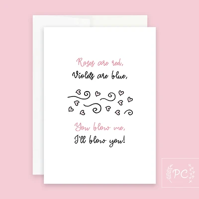 I'll Blow You Card- Prairie Chick Prints
