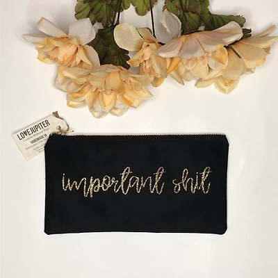 Important Shit Make Up Bag - Love Jupiter