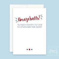Amazeballs Card - Prairie Chick Prints