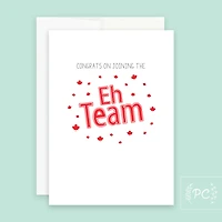 Eh Team Card - Prairie Chick Prints