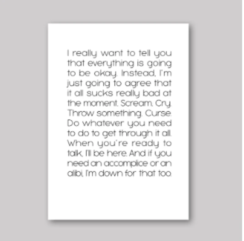 Accomplice or Alibi Card - What She Said Creatives