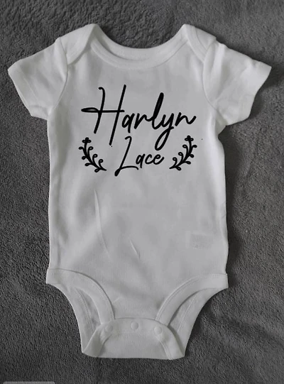 Custom Name Onesie (Style 2) - All Decked Out Events