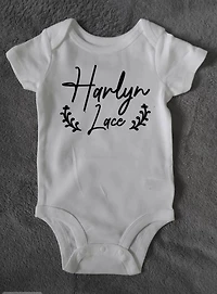Custom Name Onesie (Style 2) - All Decked Out Events
