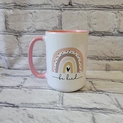 Be Kind Rainbow / 15oz Mug - All Decked Out