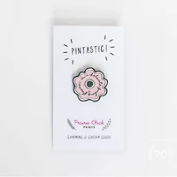 Delicate Fucking Flower Pin - Prairie Chick Prints