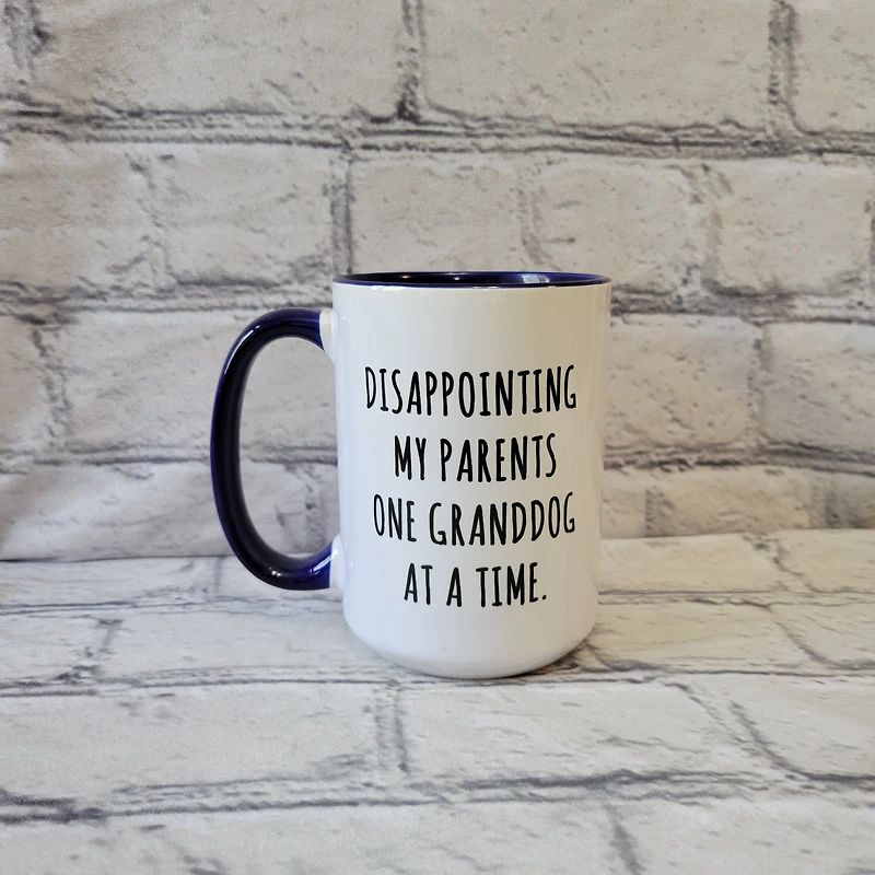 One Granddog At A Time/ 15oz Mug - All Decked Out