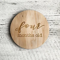 Baby Milestone Plaque - Etch'd Designs