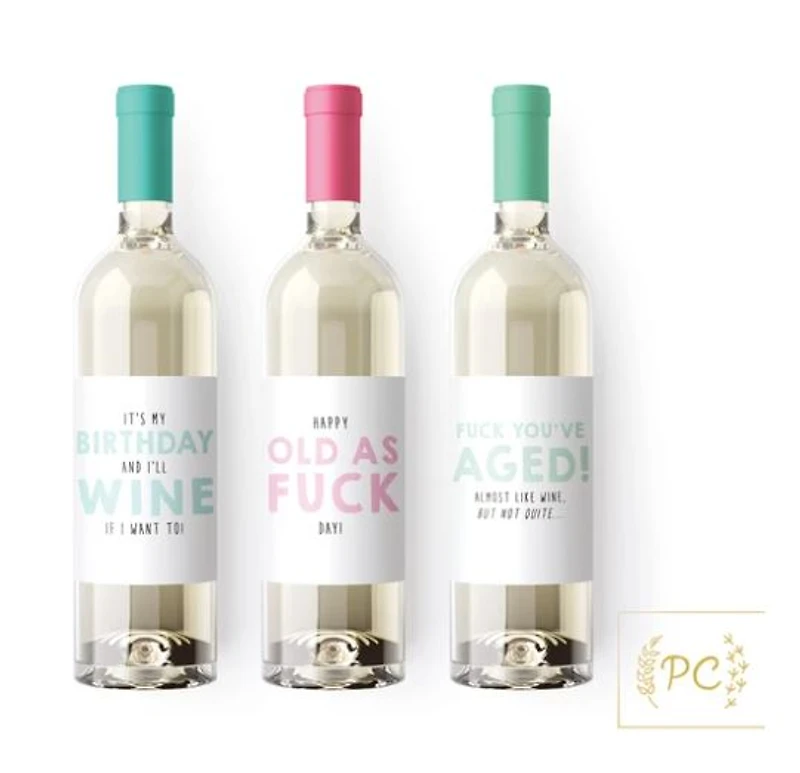 Birthday (Label Set) - Prairie Chick Prints