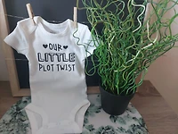 Our Little Plot Twist Onesie - All Decked Out Events