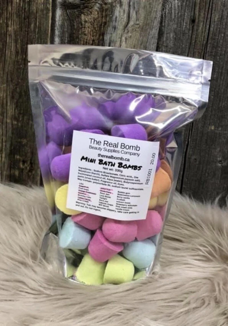 Mini Bath Bombs - The Real Bomb