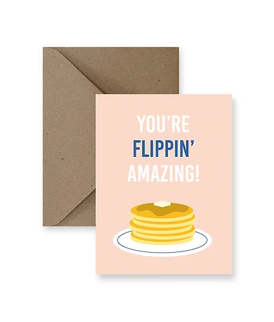 You're Flippin' Amazing Card  - IM Paper