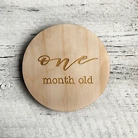 Baby Milestone Plaque - Etch'd Designs