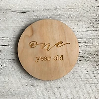 Baby Milestone Plaque - Etch'd Designs
