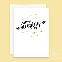 Keep On Card - Prairie Chick Prints