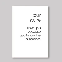 Grammar Love Card - What She Said Creatives