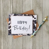 Happy Birthday Blue Card - Loft Designs Canada