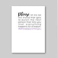 Happens For A Reason Card - What She Said Creatives