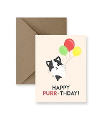 Happy Purr-Thday Card  - IM Paper