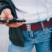 Sand (Silver) Classic Belt - Unbelts
