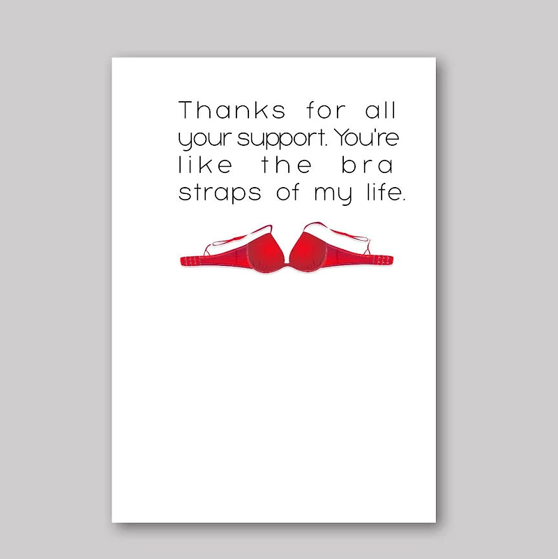 Bra Straps Card - What She Said Creatives