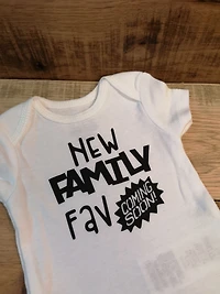 New Family Fav Onesie - All Decked Out Events