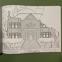 Edmonton: A Colouring Book - Snow Alligator