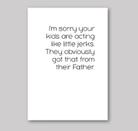 From Their Father Card - What She Said Creatives