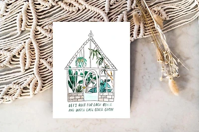 Greenhouse (Print) - Clara Cecilia Design