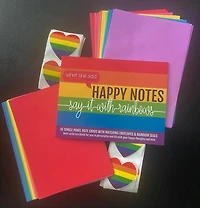 Happy Rainbow Notes - What She Said Creatives