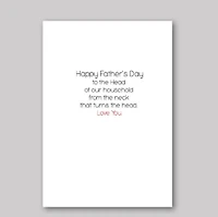 Head of Household Card - What She Said Creatives