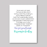 I've Got You Card - What She Said Creatives