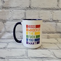 Kiss Whoever / 15oz Mug - All Decked Out
