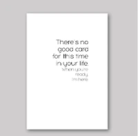 No Good Time Card - What She Said Creatives