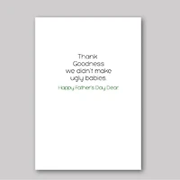 No Ugly Babies Card - What She Said Creatives