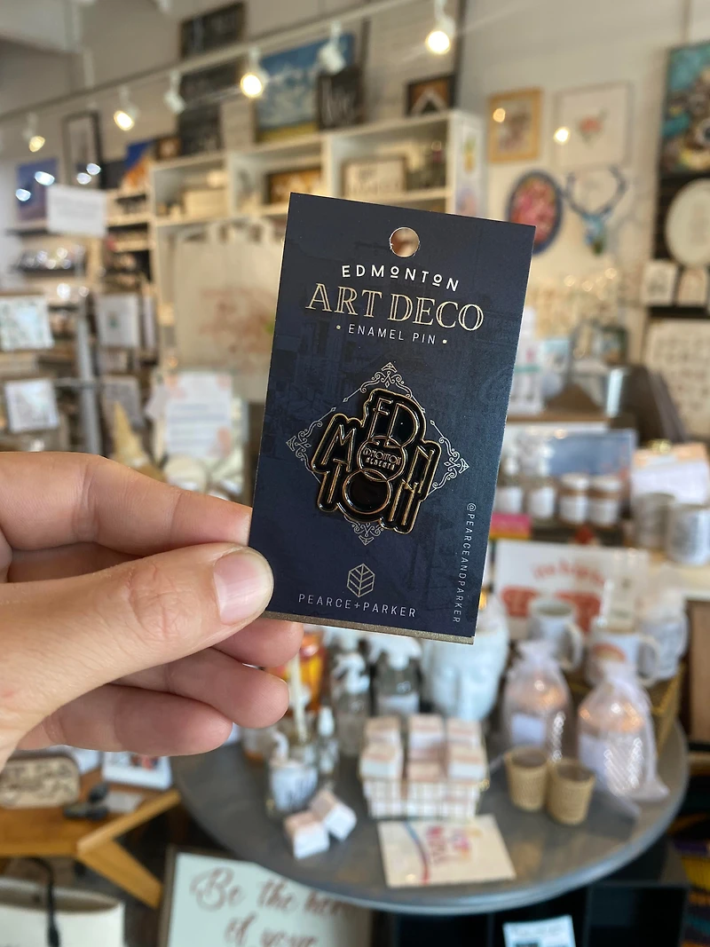 "Edmonton" Art Deco Pin - Pearce and Parker