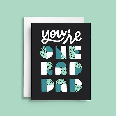 Rad Dad / Colouring Card - Natasia Makes