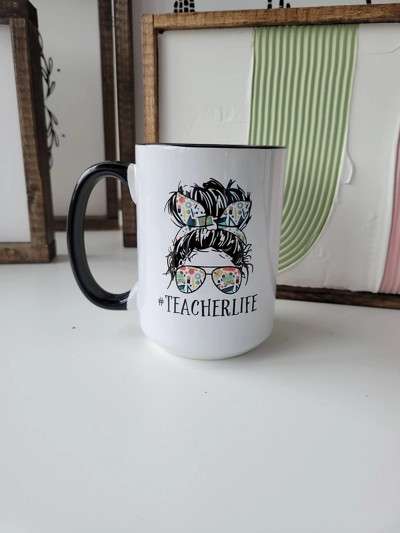 Teacher Life / 15oz Mug - All Decked Out