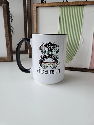 Teacher Life / 15oz Mug - All Decked Out