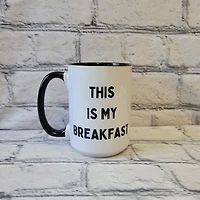 This Is My Breakfast / 15oz Mug - All Decked Out
