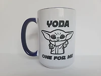 Yoda One For Me / 15oz Mug - All Decked Out