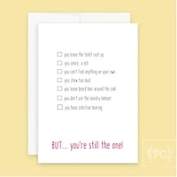You're Still The One Card - Prairie Chick Prints