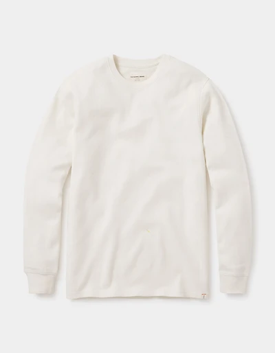 Vintage Thermal Crew Ivory