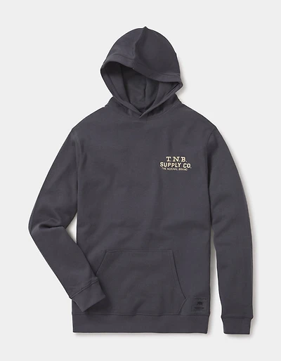 Clay Fleece Hoodie - TNB Supply Co. Charcoal