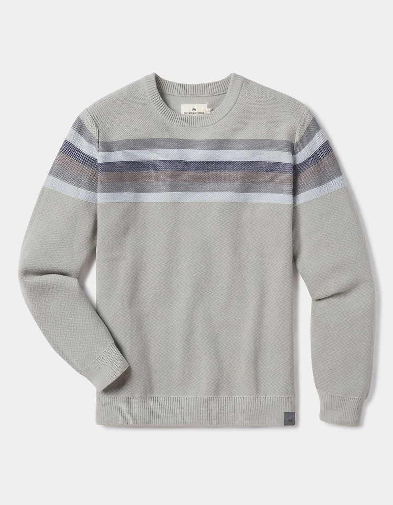 Striped Ski Sweater Grey Multi