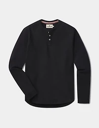 Puremeso Everyday Henley Black