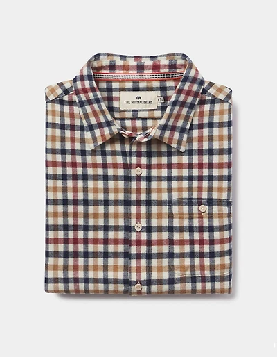Hudson Double Brushed Flannel Harvest Plaid