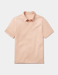 Performance Pique Polo Dusty Rose