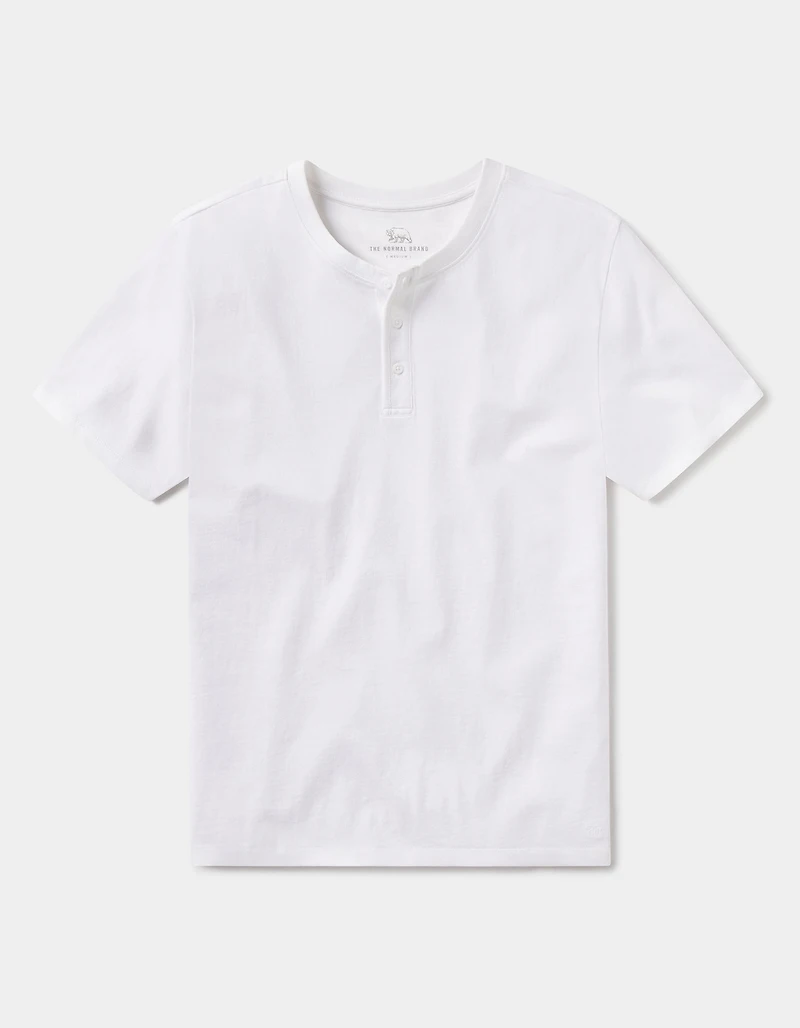 Normal Jersey Henley White