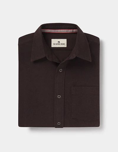 Fairbanks Chamois Button Up Umber