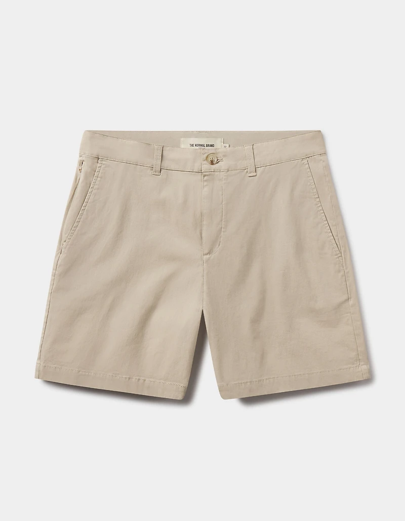 Stretch Chino Short Khaki
